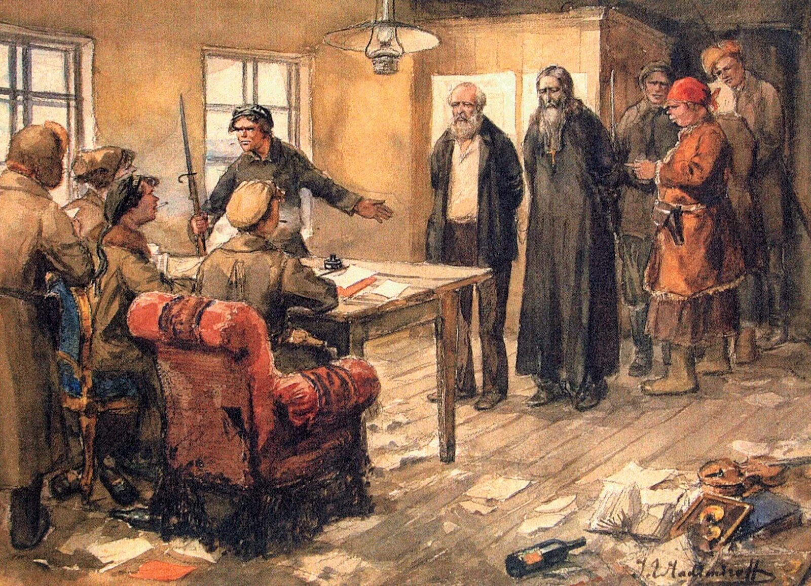 Крепостной быт. Художник-баталист иван алексеевич владимиров. художник-баталист иван алексеевич владимиров (1869–1947). иван владимиров, комбеды. бытописатель революции – художник иван владимиров.