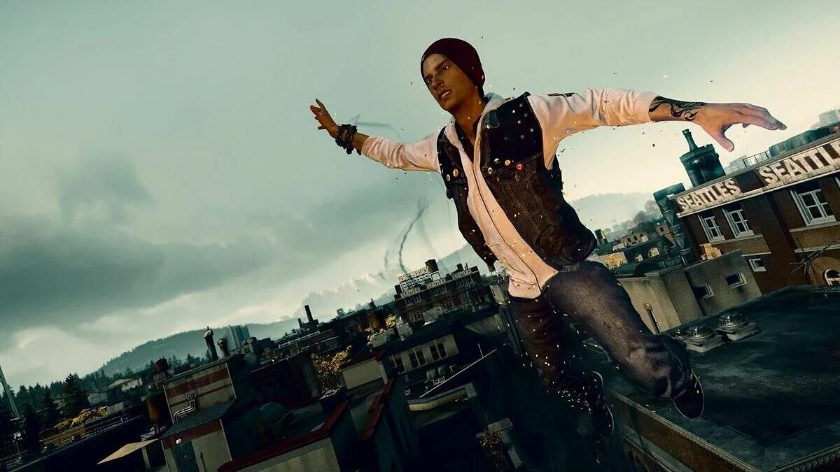 Игра second son. Infamous: second son. Инфеймос секонд Сан Делсин. Системные требования инфеймос секонд. Infamous second son системные требования.