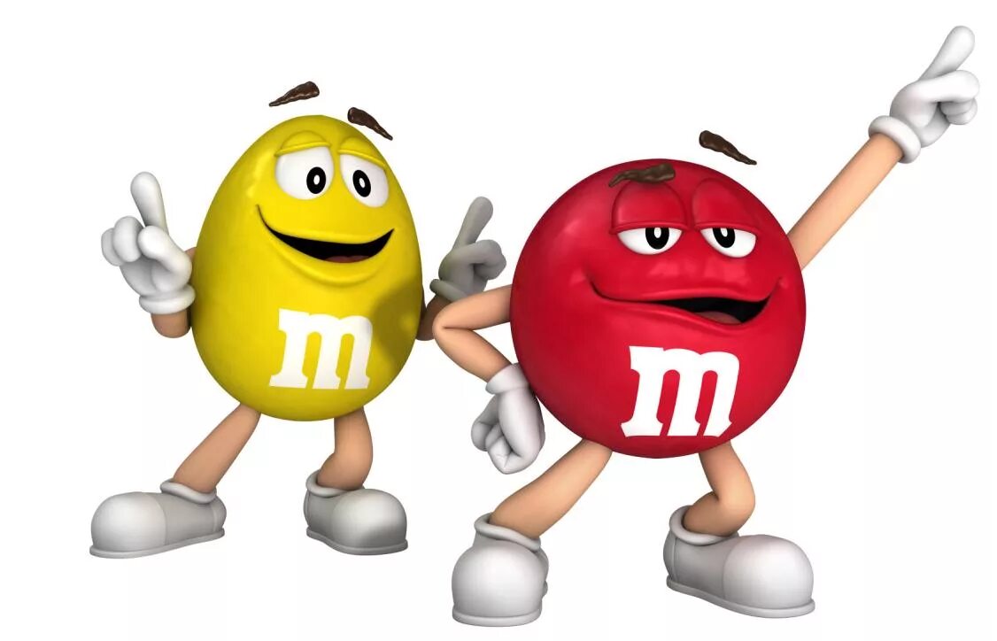 М m. Эмемдемс. M M'S красный и желтый. M&M герои.