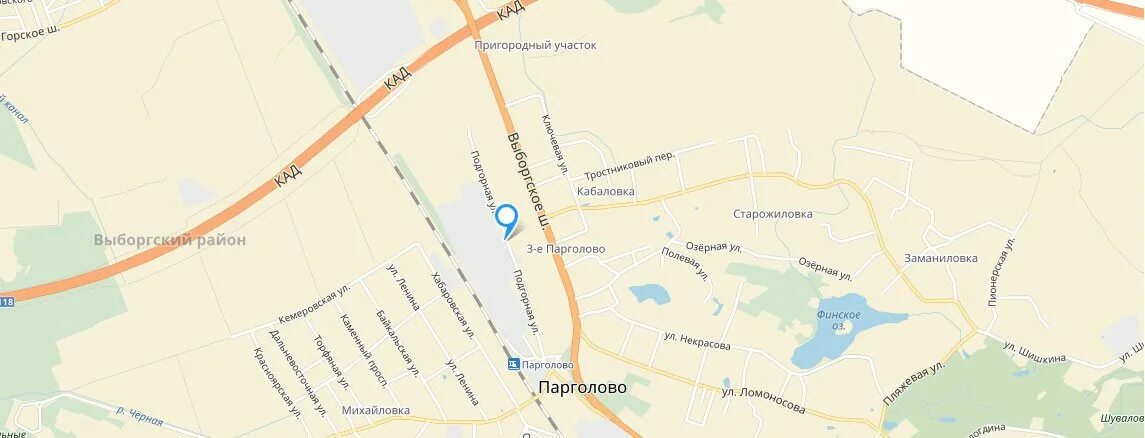 Поселок парголово улицы. Парголово Подгорная. Парголово Ленинградская область на карте. Парголово Подгорная ул. Заманиловка Парголово.