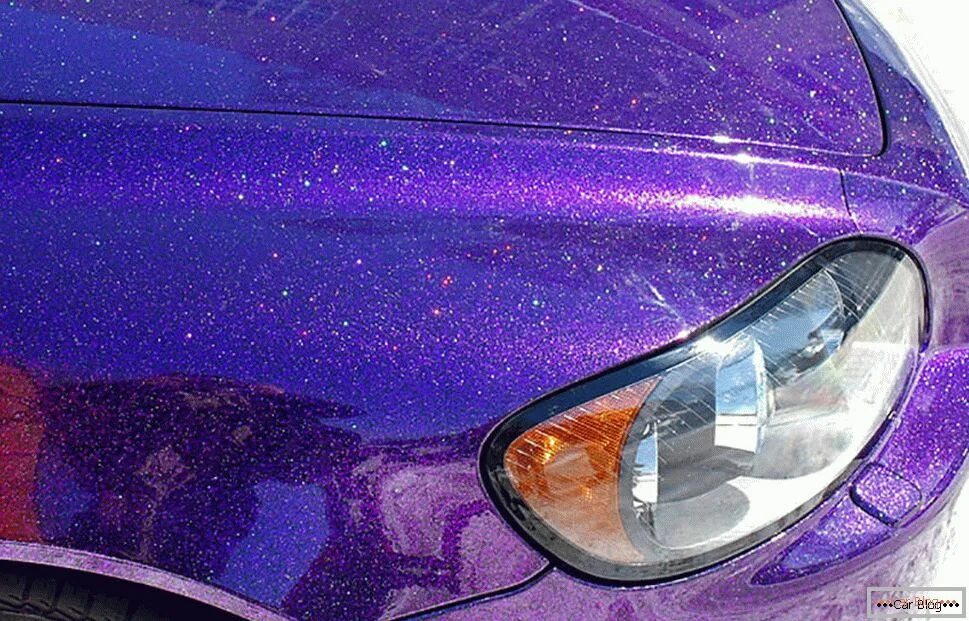 Перламутровый фиолетовый