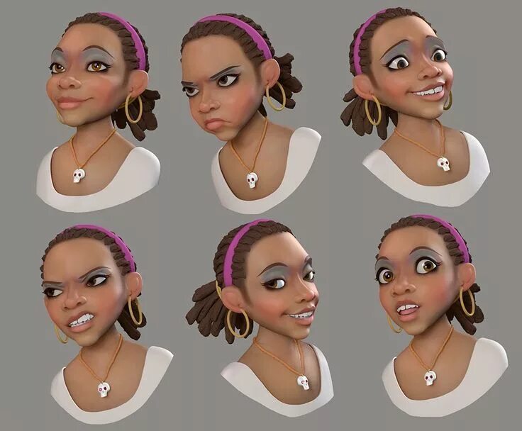 Expression games. 3d девочки мимика. Expression игра. Stylized character face. 3d character face.