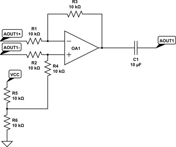 Convert to single. Differential input to single-ended output. single ended to differential converter. single signal to differential conversion circuit. opamp differential output.