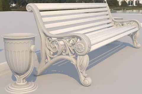 Боковины для скамеек