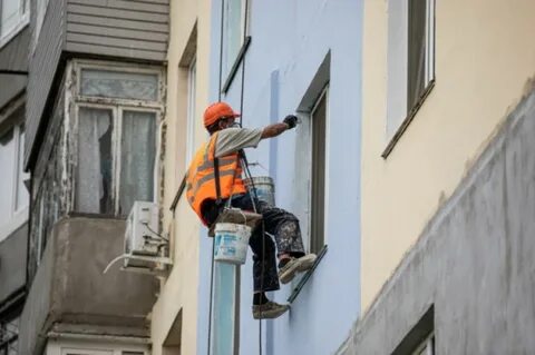 Нарушение фасада дома
