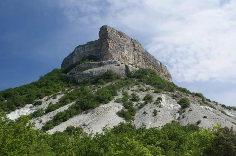 Гора бахчисарайский район. Кыз-Кермен Бахчисарайский район. Крым Городище кыз-Кермен. Гора кыз Кермен. Кыз-Кермен пещерный город.