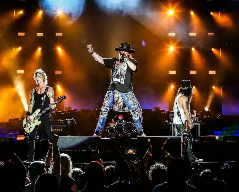 Guns n Roses. Guns n Roses концерт. Рок группа Guns n Roses. Guns n Roses Concert.