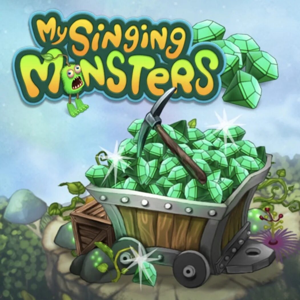 Как получить кристаллы my singing. Кристаллы my singing Monsters. Накрутка алмазов в my singing Monsters. Гемы МСМ. Гемы Мои Поющие монстры.