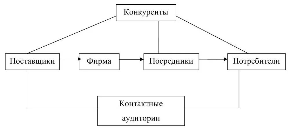 Поставщики конкурентов. Контактные аудитории фирмы это. Контактные аудитории предприятия это. Поставщики посредники покупатели конкуренты контактные аудитории. Микросреда фирмы аудитория.