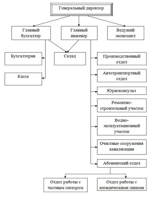 Организационная структура муниципального унитарного предприятия. Структура управления МУП Водоканал. Организационная структурная схема водоканала. Организационная структура МУП ЖКХ. Органы управления унитарной организации