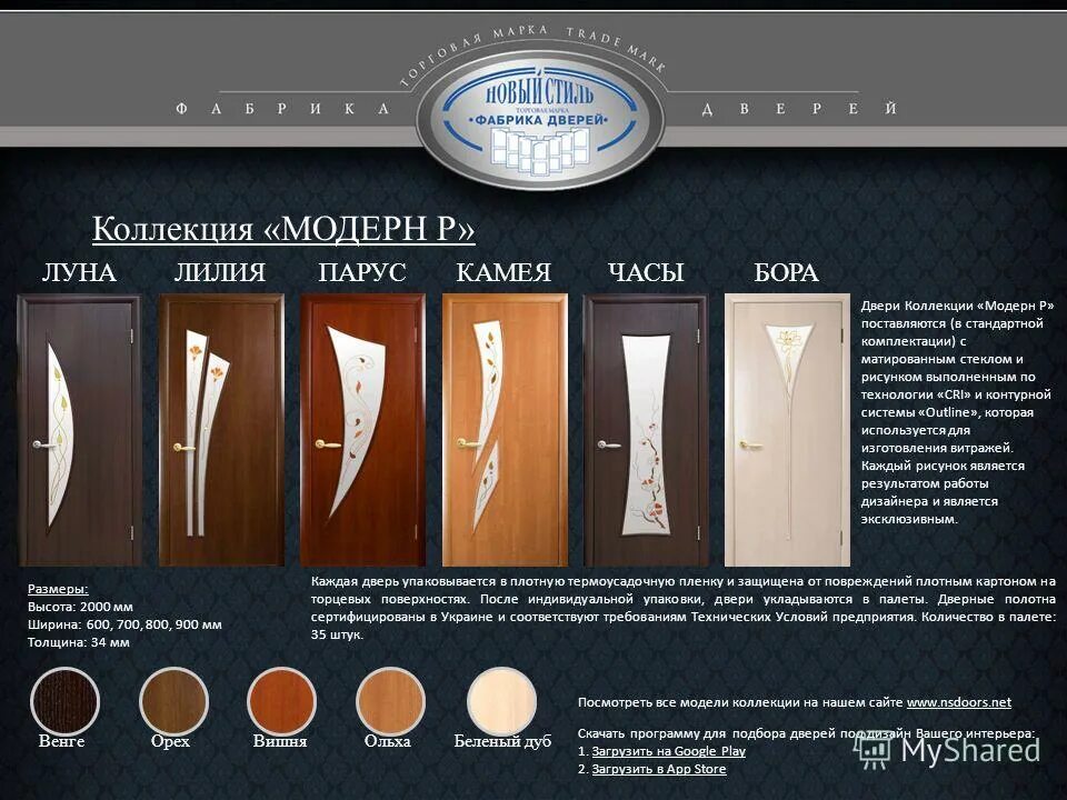 владимирская фабрика дверей прайс