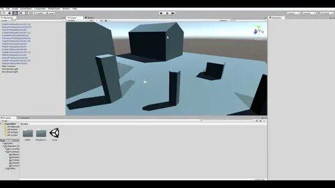 Тень unity