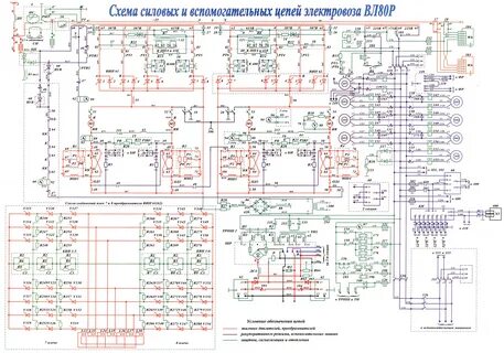 Схема вспомогательных цепей