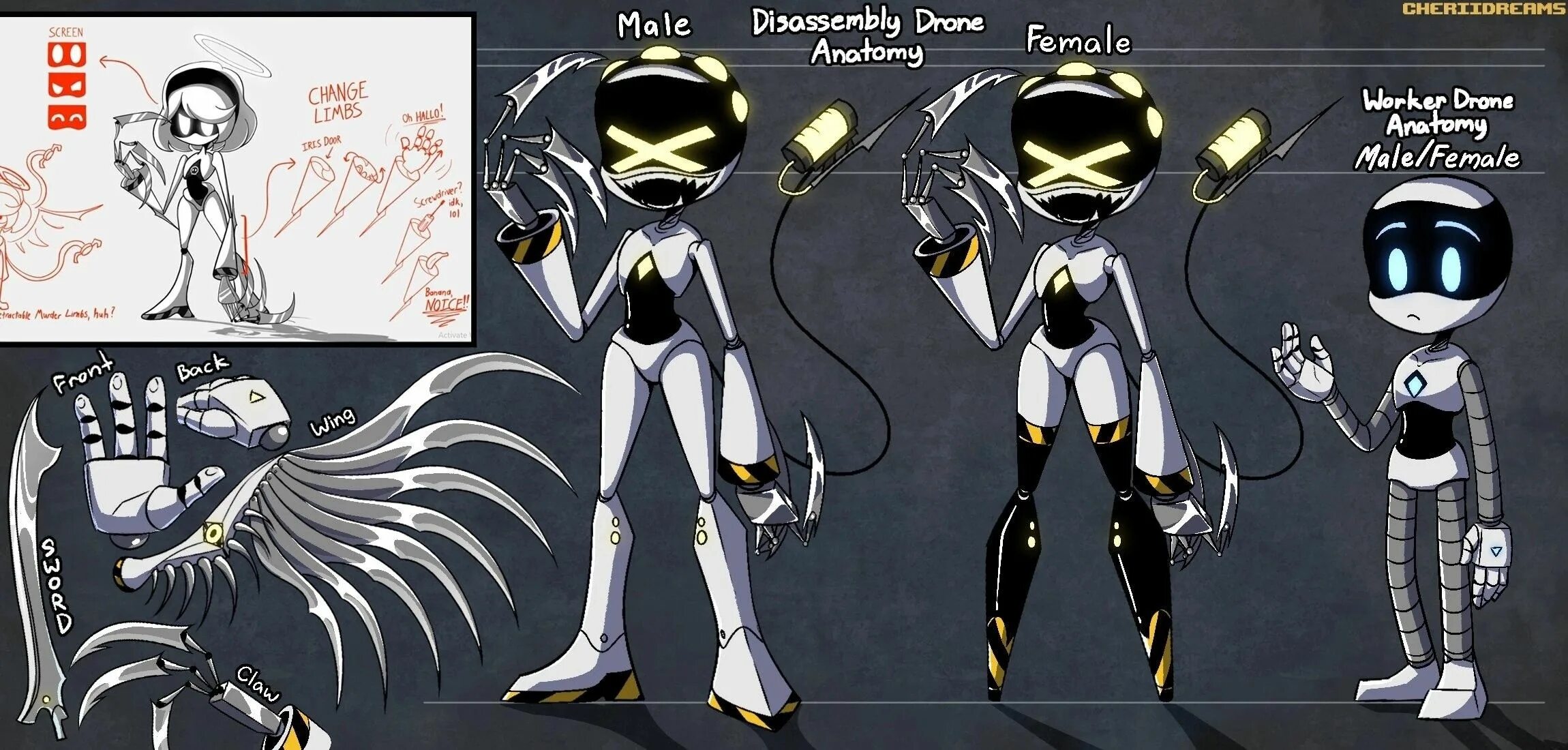 Disassembly drones. Мультсериал артар. murder drones art. murder drones doll. murder drones meme art.
