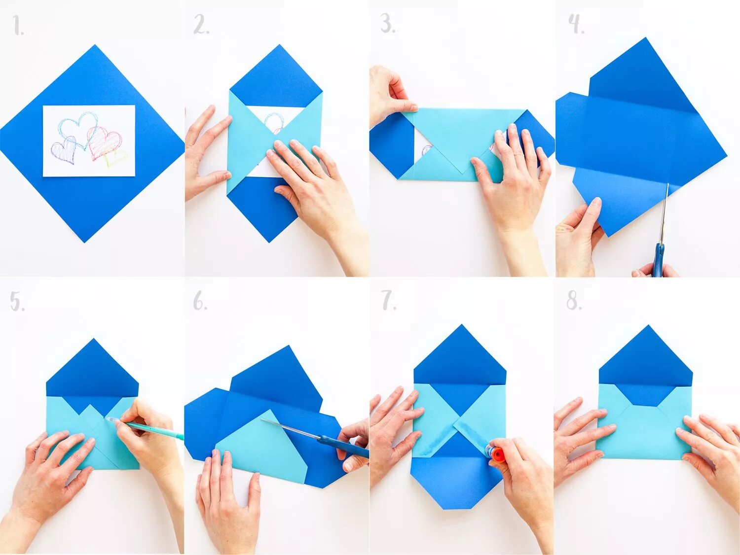 Простой конверт из бумаги. Как сложить конверт из а4. Как сложить конверт из листа а4. Как делать конверт из бумаги а4 своими руками без клея. Как сложить конверт из бумаги а4 без клея.