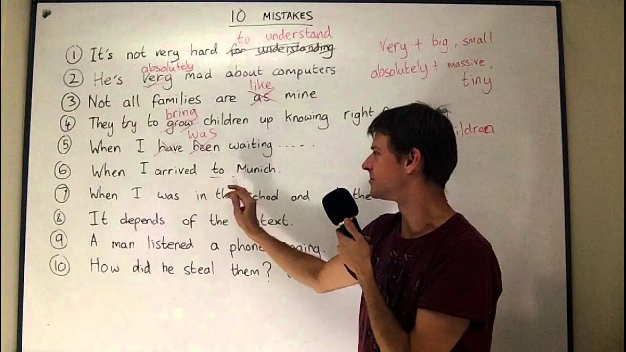 Typical mistakes. Most common English mistakes. English mistakes. Typical mistakes Chinese Speakers make in English.