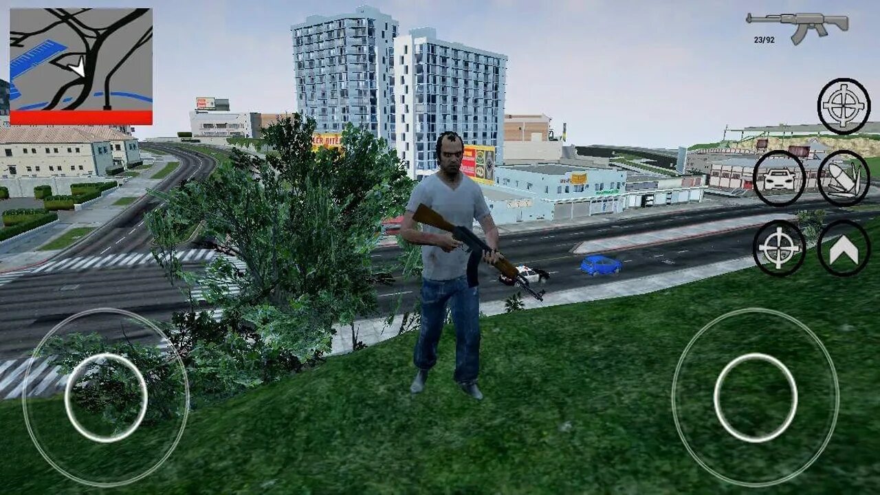 Эмулятор игра гта. GTA 5 Android Beta. Лос Анджелес в игре ГТА. Игра GTA Лос-Анджелес. Открытый мир ГТА.