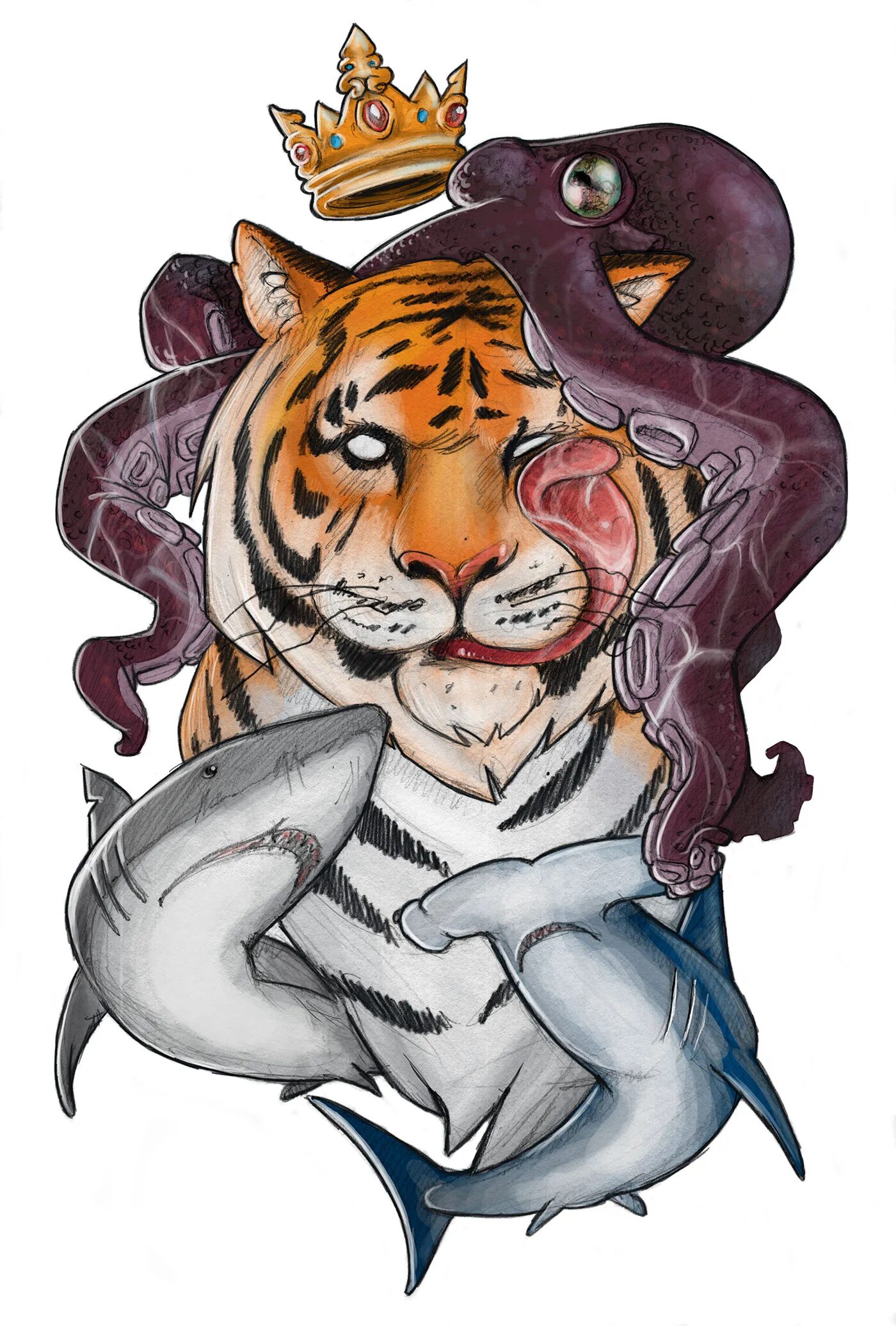 King of beasts. Beast king. тигр осьминог. super animal royal арты. beast king shop.