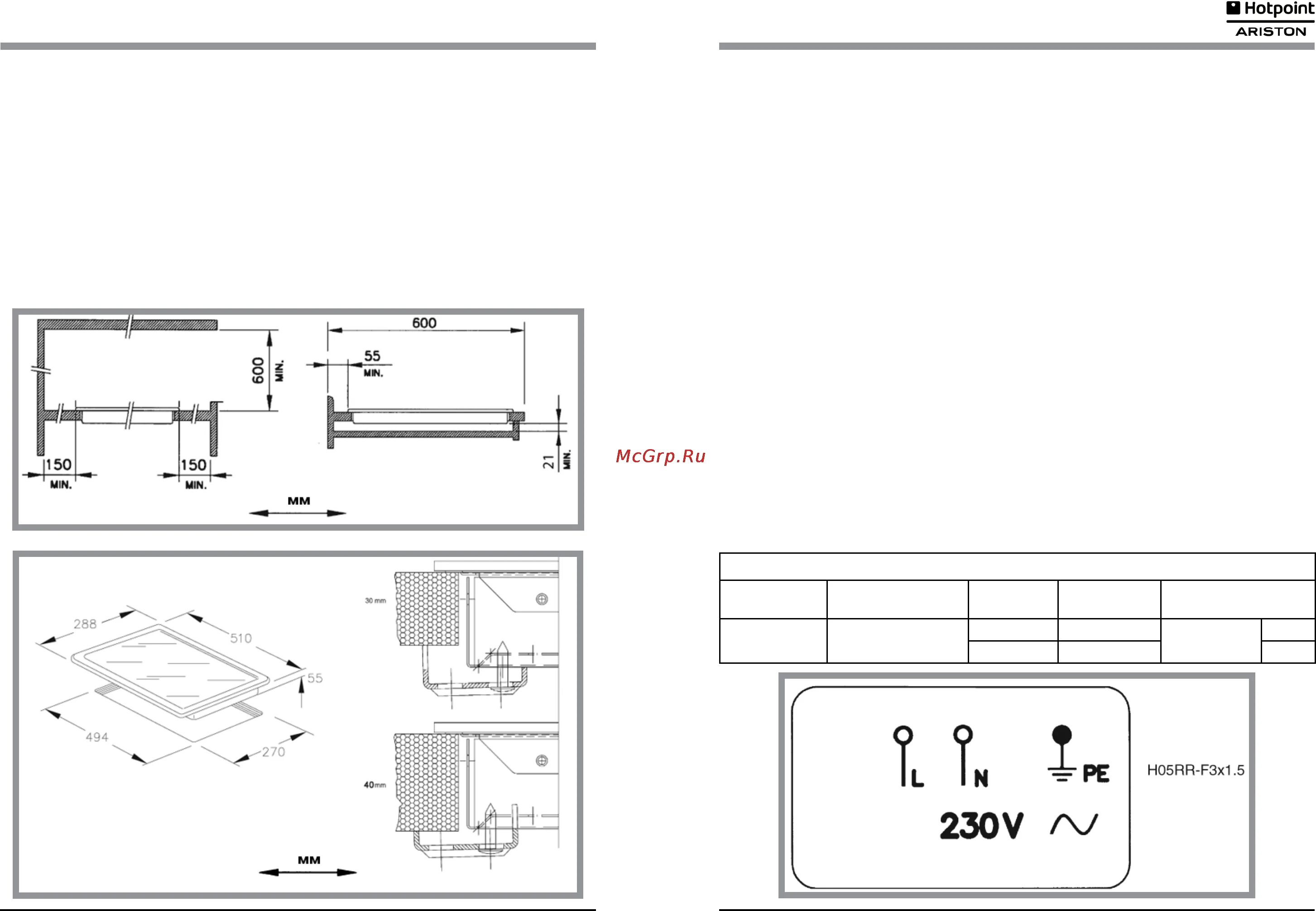 Подключение варочных панелей hotpoint ariston Установить варочную панель Hotpoint-Ariston HAR 643 T A цена: 2900 руб., Москв