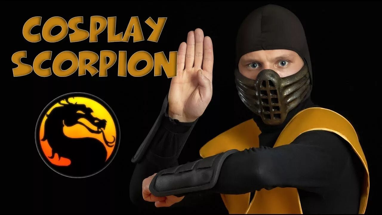 Scorpion Mask MK 1995. Маска рептилии из мортал комбат 1995.