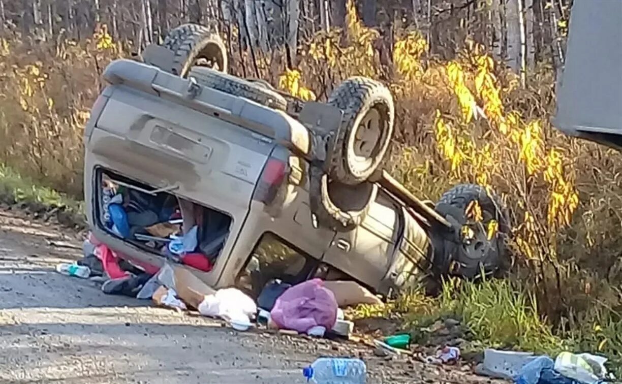 Авария под петровском саратовской области. Джип перевернулся. Джип перевернулся. Джип перевернулся. 01.