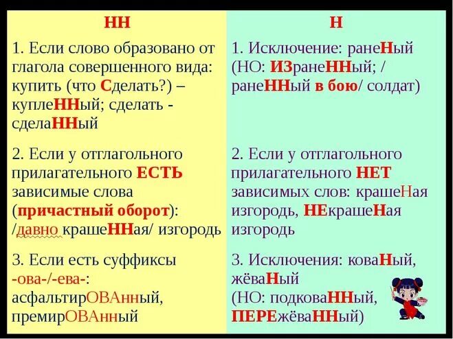 Рассеянный почему одна н