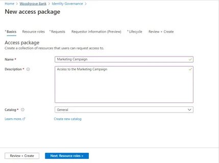 Access package