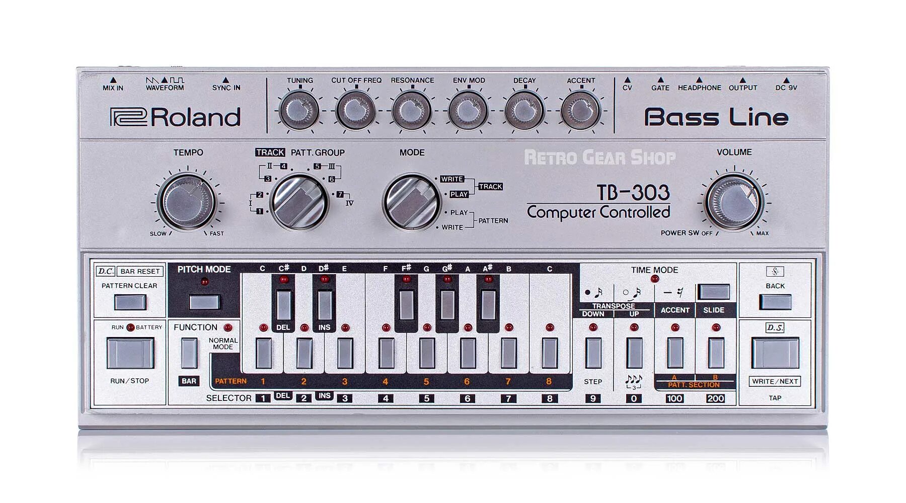 Roland TB-303. TB 303 VST. Roland 303 VST. TB-303 V1.0.6 Roland VST. Басовая линия