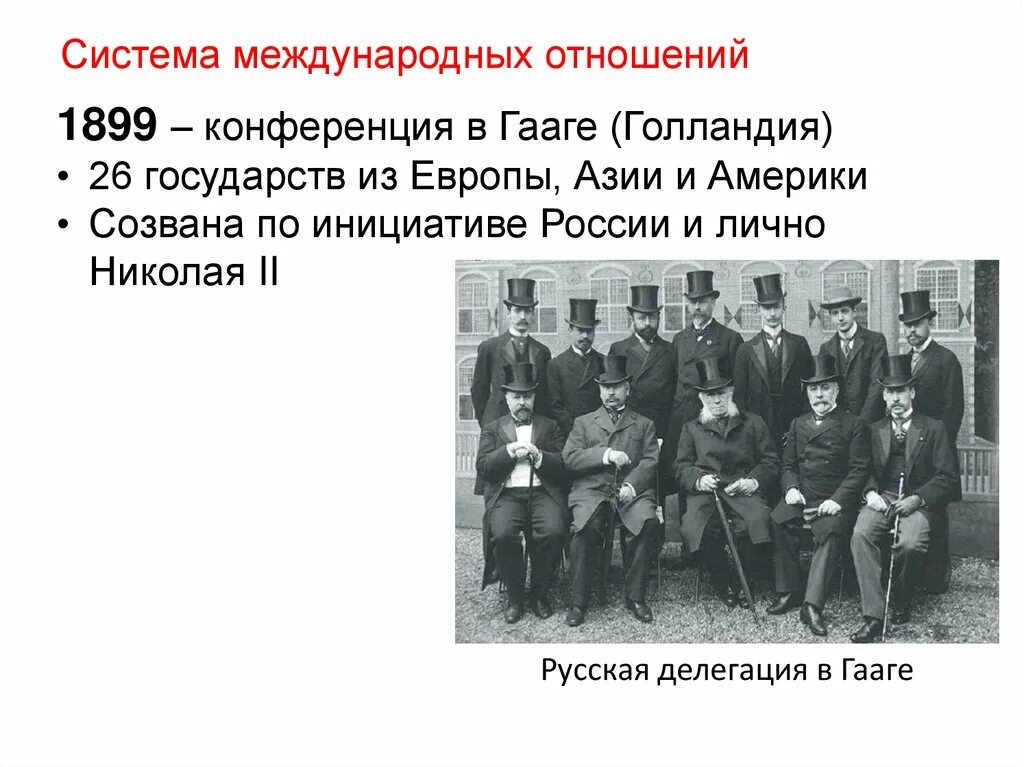 Гаагская международная конференция. 1899 Год Международная конференция в Гааге. Гаагские мирные конференции 1899 и 1907.