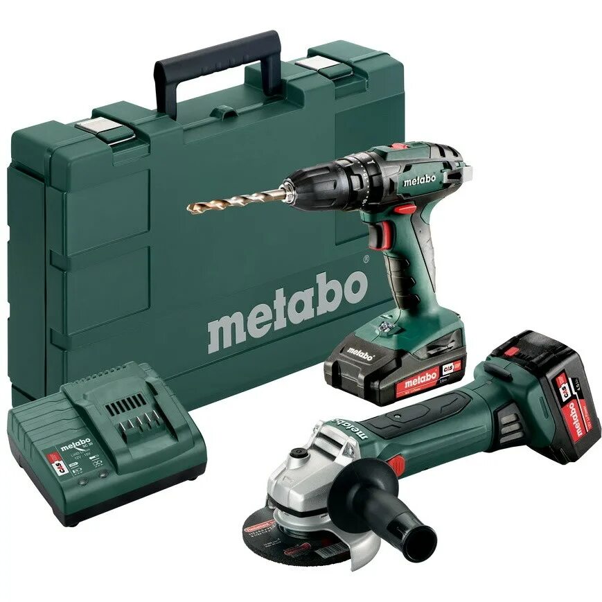 Обзор аккумуляторного инструмента. Metabo combo set. аккумуляторный инструмент метабо 18. набор аккумуляторного инструмента metabo combo set. набор аккумуляторных инструментов metabo combo set 2.1.1 18в 685030000.