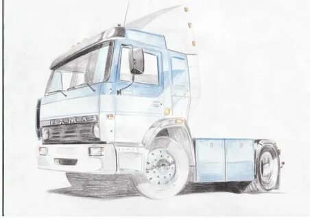 Камаз рисунок
