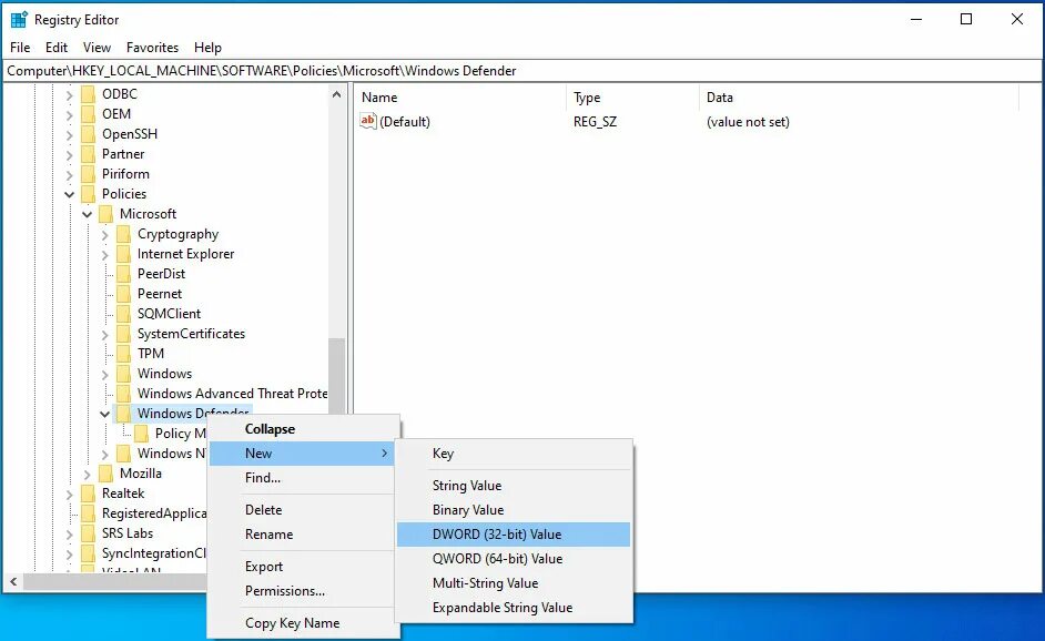 Disable msie