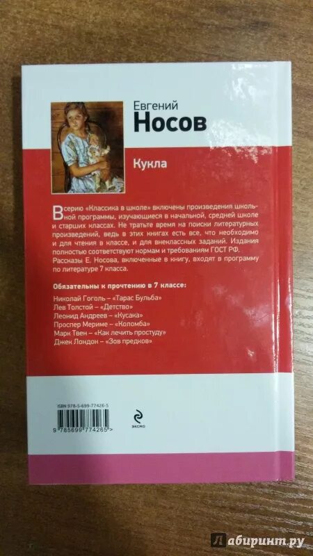 Е и носов произведения кукла. Носов кукла. Носов кукла книга.