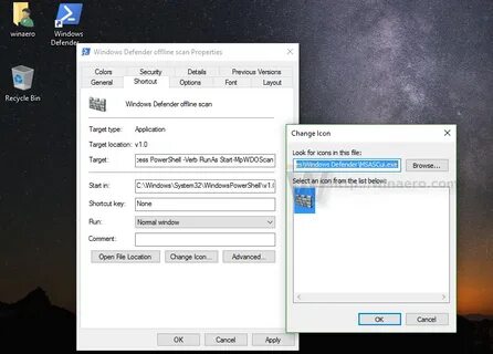 Windows scan