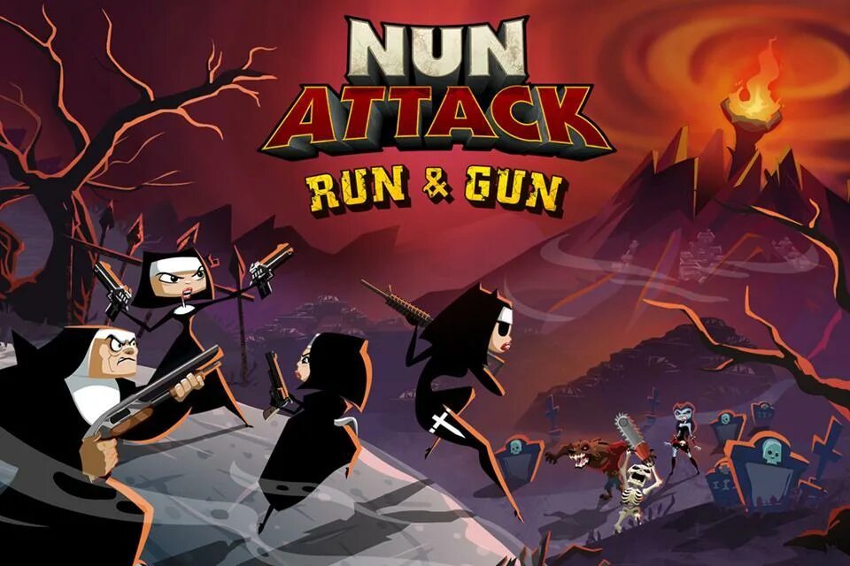 Run and gun. Игра nun Attack. Nun Attack: Run & Gun. Игра nun Attack Frima. Run and Gun игры.