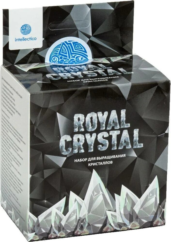 Crystal royal. Научно-познавательный набор для проведения опытов "Royal Crystal" 513. 511 Набор для экспериментов Intellectico "Royal Crystal". Набор экспериментов Кристалл синий Royal. Royal Crystal набор.