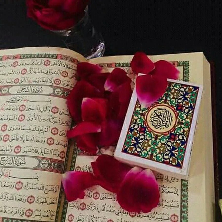 Коран с цветами. Красивый Коран. Самый красивый Коран.
