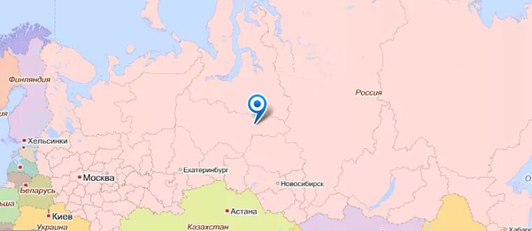 в каком направлении от москвы расположен тюмень