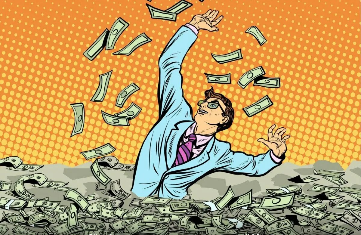 Деньги иллюстрация. Деньги арт. Девушка с деньгами арт. Человек с деньгами. Деньги арты.