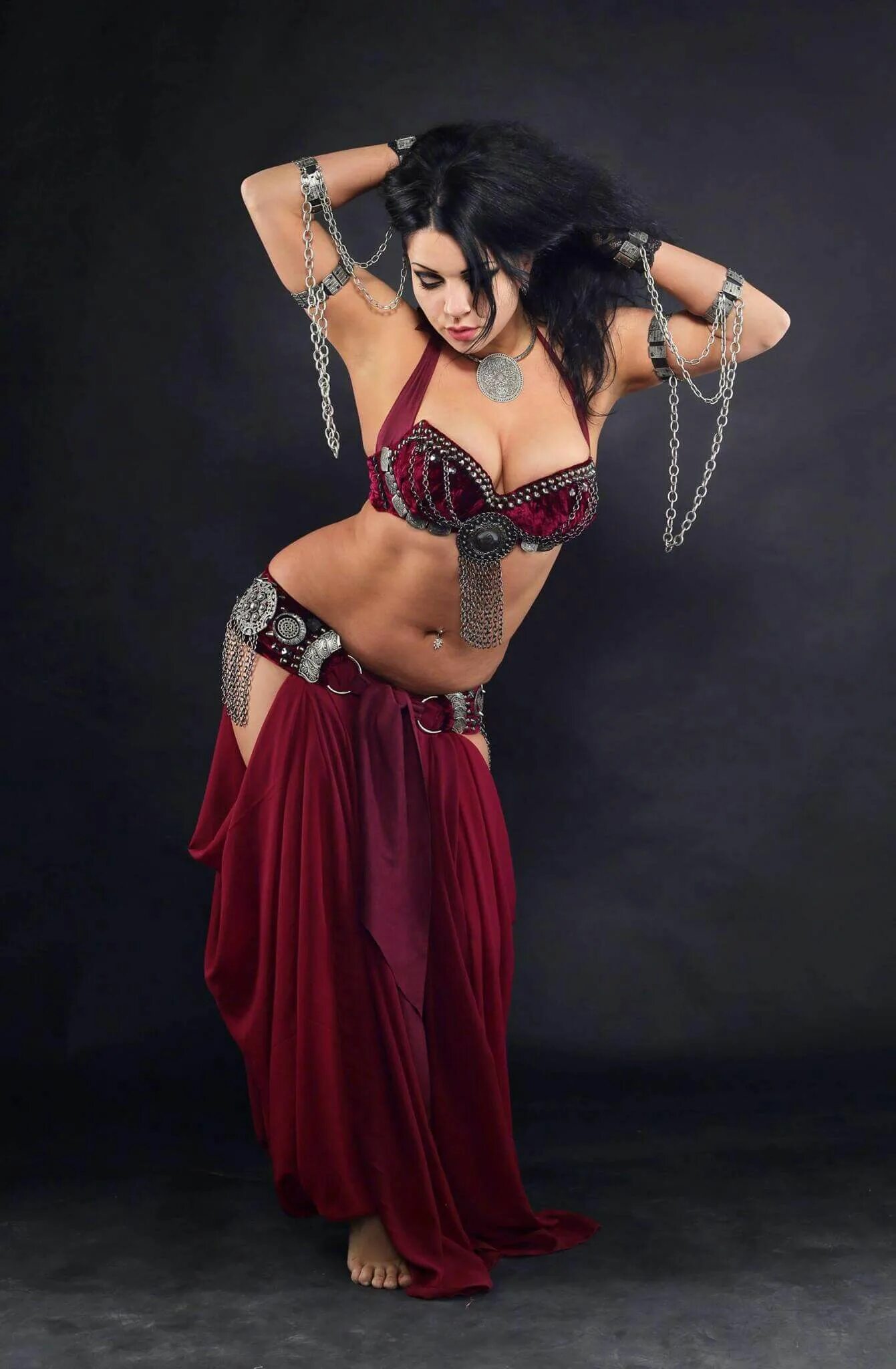 Arabic dancing girl