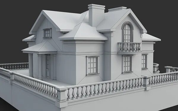 Создание три д моделей дома проект Pin on Dream Home