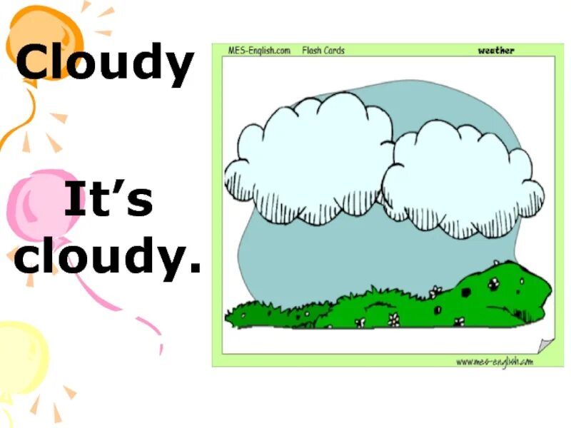 Спотлайт 2 погода. Cloudy weather Flashcards. Cloudy на английском. Cloudy Flashcard. Weather Flashcards for Kids cloudy.