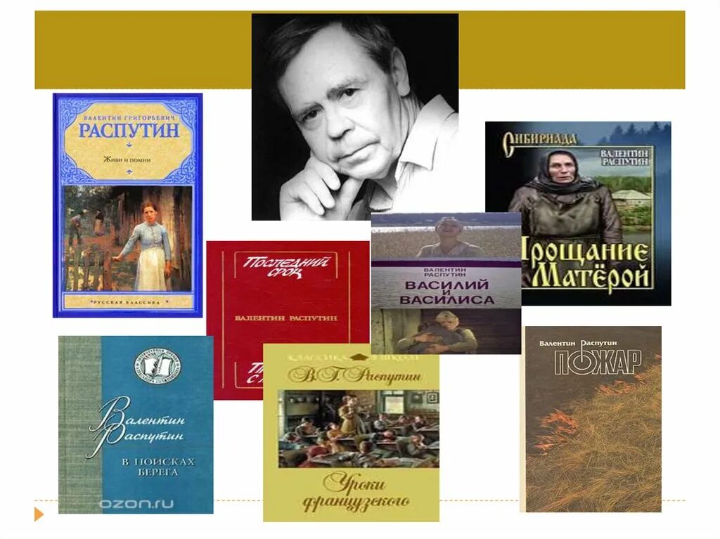 Прочитанные произведения отмечаем. Произведения в г Распутина. Книги Распутина.