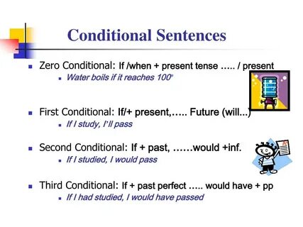 Give your own examples of conditional sentences