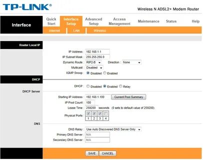 Tp link dns настройка