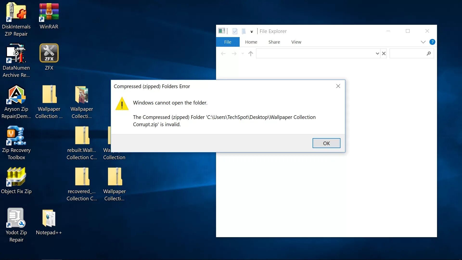 Compress windows