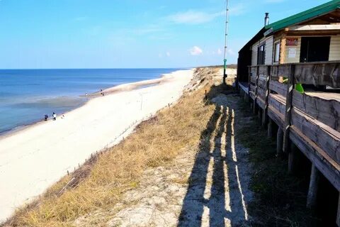 Куршская коса на машине