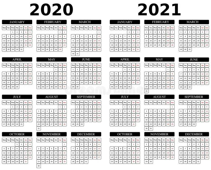 Недели 2020 2021. Календарь 2020-2021. Календарь за 2020 и 2021 год. Календарь 2020г и 2021г. Календарь 2021 года черный.