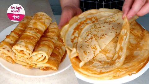 Тоненькие блины на масленицу - 90 фото