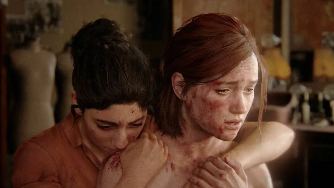 The face us 2. Дина the last of us 2.